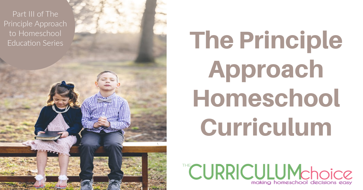 The Principle Approach® Homeschool Curriculum