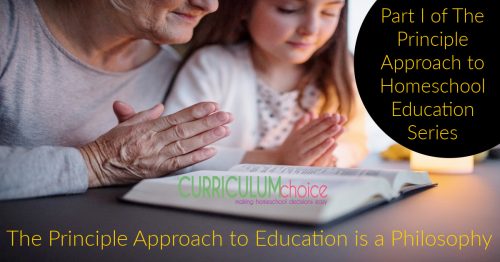 The Principle Approach is a Philosophy that examines history, not as a series of secondary causes listed in a textbook, but through eyes of faith looking for the hand of God working in the hearts of men and nations to bring true liberty. This is Part I of IV that explore what the Principle Approach is and how to apply this to homeschooling.