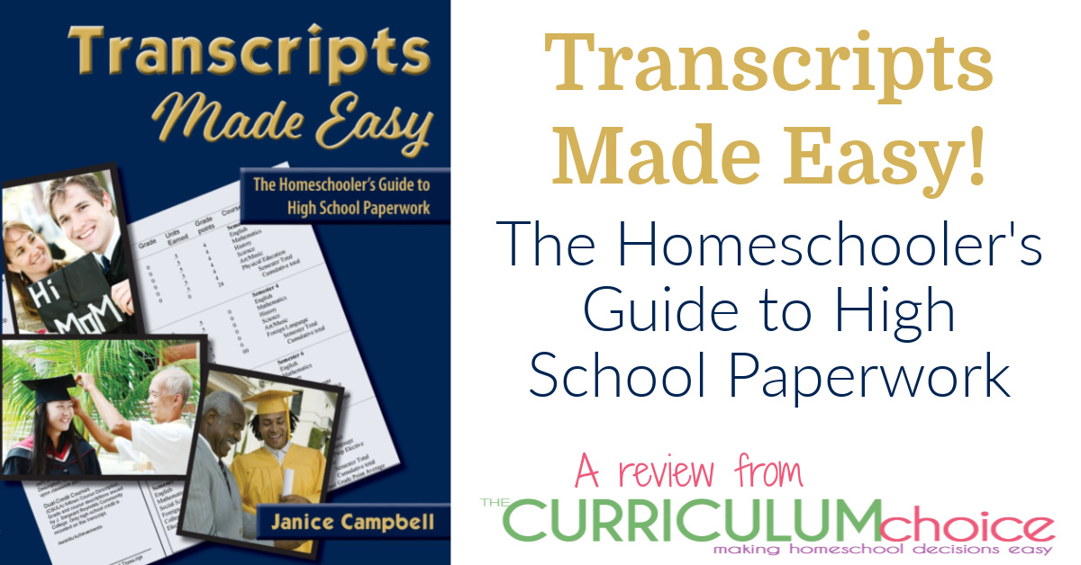 Homeschool High School Transcripts Made Easy