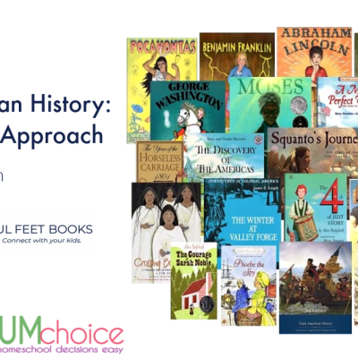 Early American History from Beautiful Feet Books takes you through about twenty books, seamlessly combining literature and history.