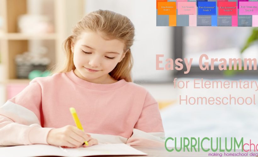 Easy Grammar is a simple to use, one book per level, homeschool grammar program for kids in grades 1-6. With more grammar options through 12th grade!