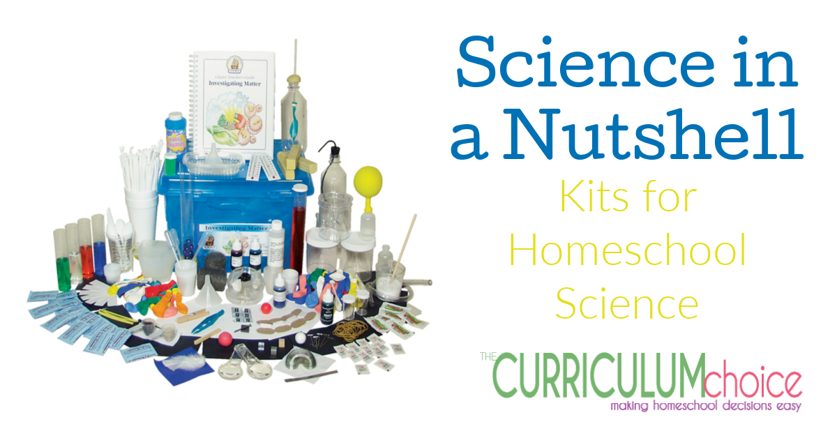 Science in a Nutshell – Kits for Homeschool Science