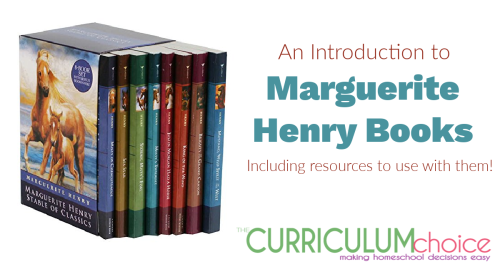 An Introduction to Marguerite Henry Books with resources to use with them. Read these delightful stories and learn about horses, cats, and donkeys and more!