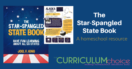 The Star-Spangled State Book and workbook are a great way to introduce your kids to the 50 States. With maps, photos, worksheets, and test it's an easy homeschool course!