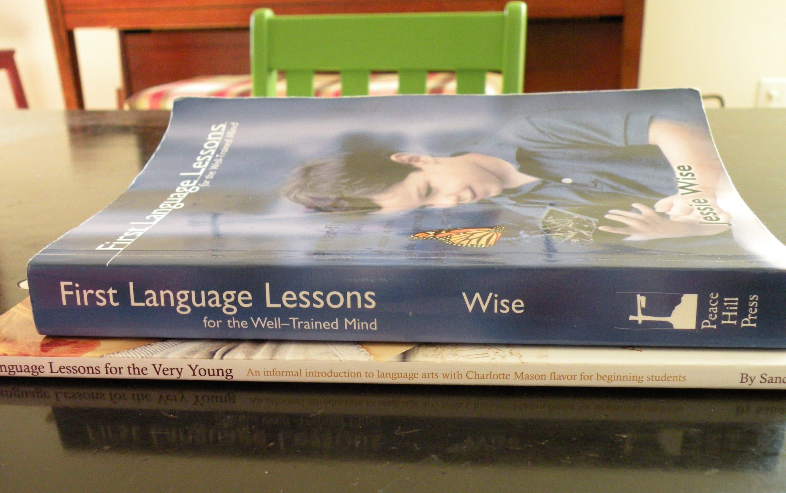 First Language Lessons and Language Lessons for the Very Young 1:  A Comparison