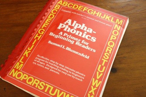 Basic. Simple. Long-lasting. Used with all of our five children to learn how to read. The phonics book that has been the go-to teaching tool in our family. Alphaphonics by Sam Blumenfeld is a full, logical resource for teaching students of all ages to learn to read.