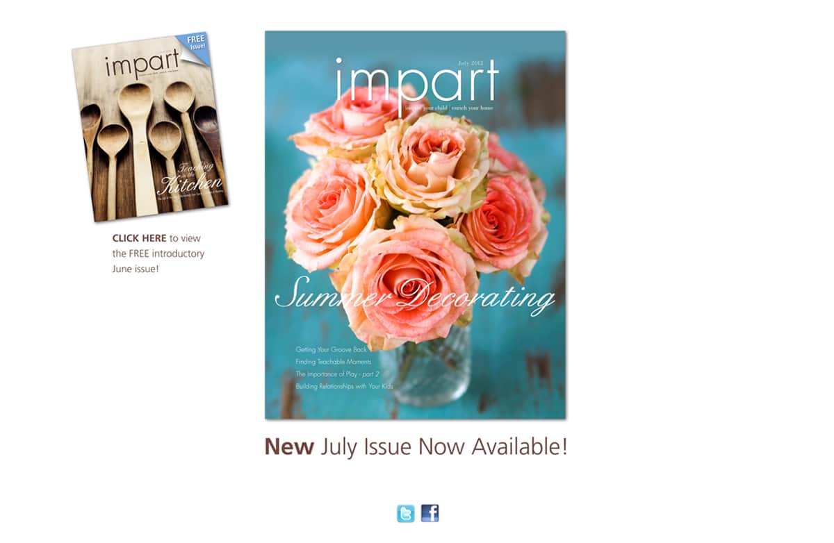 Impart Magazine Review – Ideas to Enrich Your Life and Home