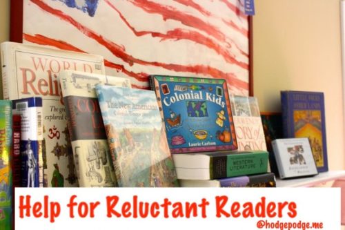 Help for Reluctant Readers