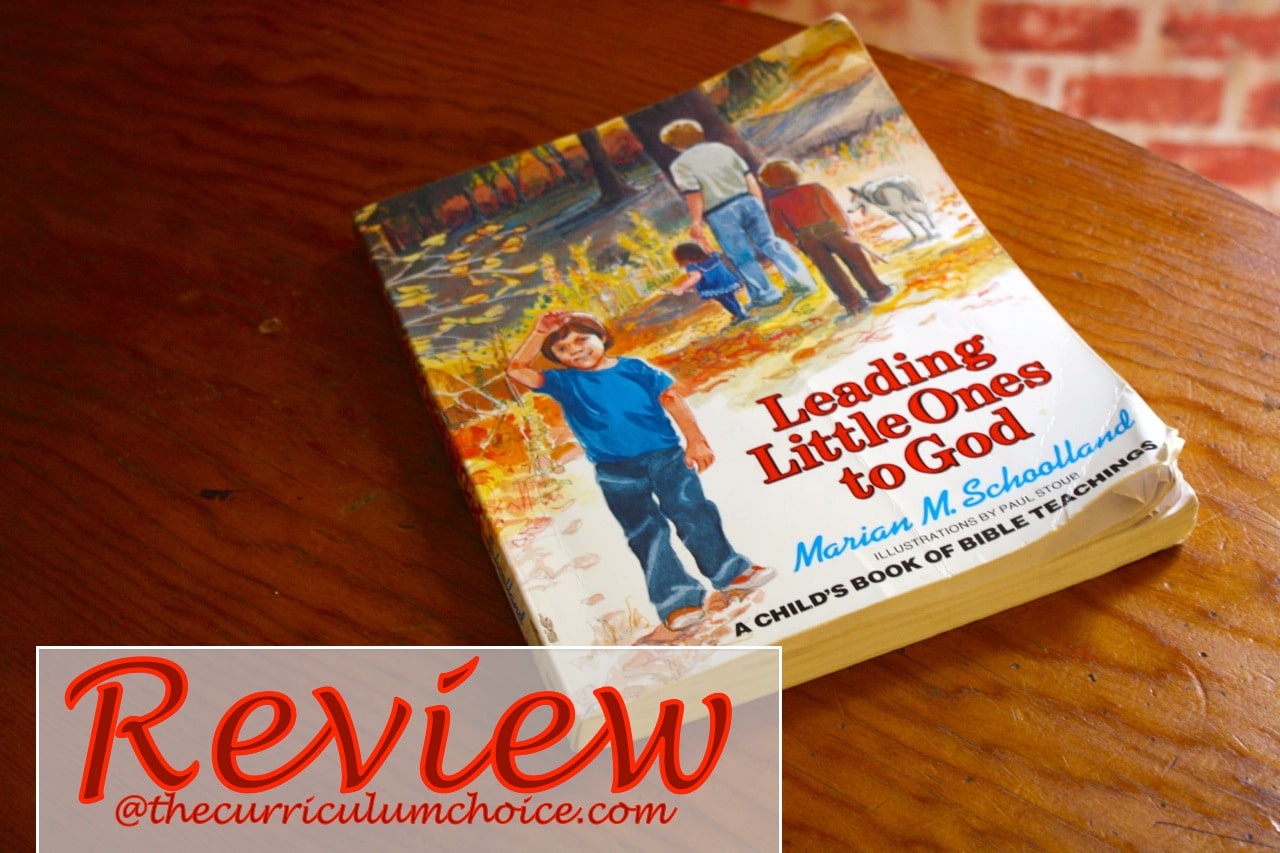 "It's time to read Leading Little Ones to God!" Freshly bathed and pj-clad, he announces it while rolling his matchbox cars around the coffee table. We read a selection together each night, building memories and discussing basic Bible truths.