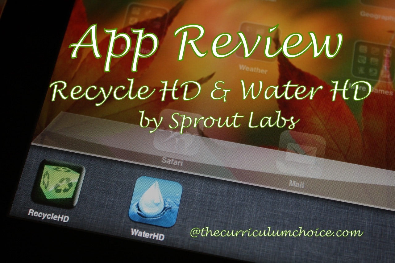 Sprout Labs Apps Review – Water Cycle HD and Recycle HD