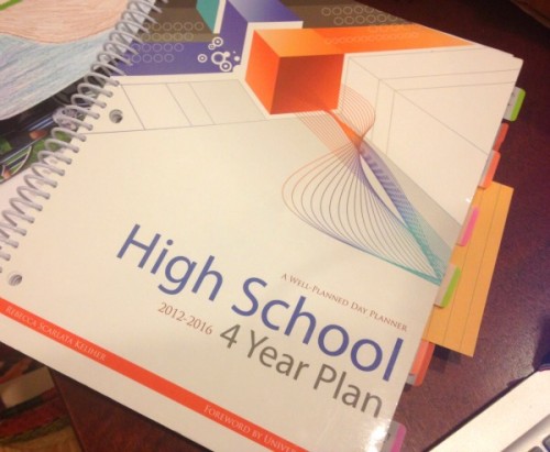 high school planner