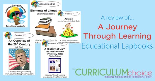 No matter what you are studying, or what your child is interested in A Journey Through Learning has Lapbooks to enrich their learning!