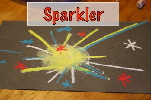 Chalk Pastels Sparkler