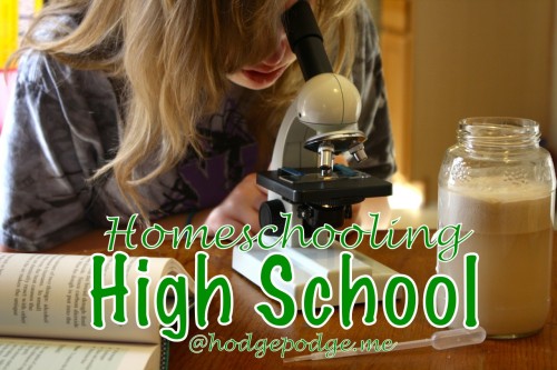 Homeschooling High School at Hodgepodge