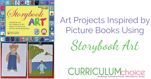 Storybook Art is a book of Art Projects Inspired by Picture Books. Art is a wonderful way to make learning more fun!