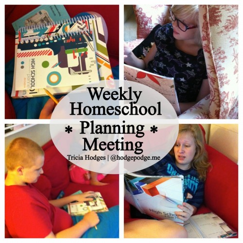 Weekly #Homeschool Meeting with Multiple Ages at www.hodgepodge.me