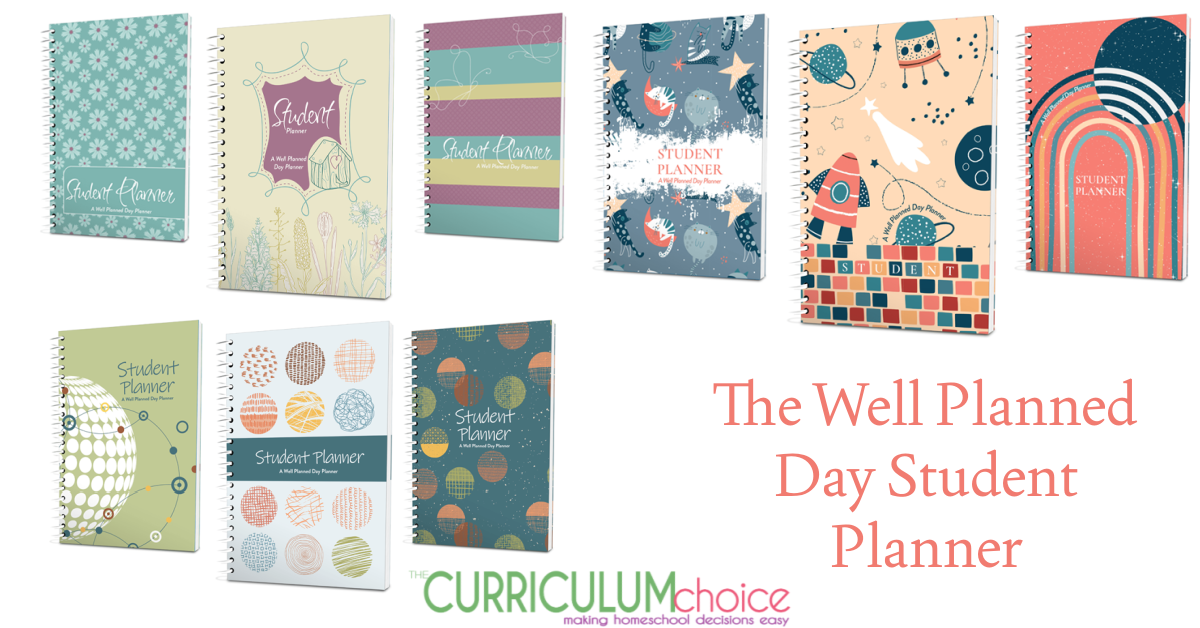 The Well Planned Day Student Planner Covers