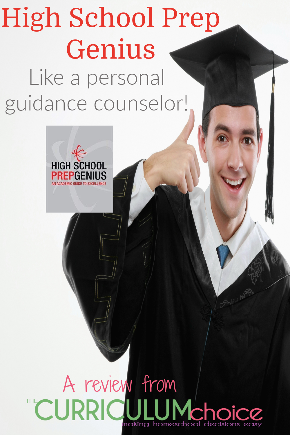 High School Prep Genius teaches how to turn a student’s high school career into a springboard for lifelong success! Like a personal guidance counselor! A review from The Curriculum Choice