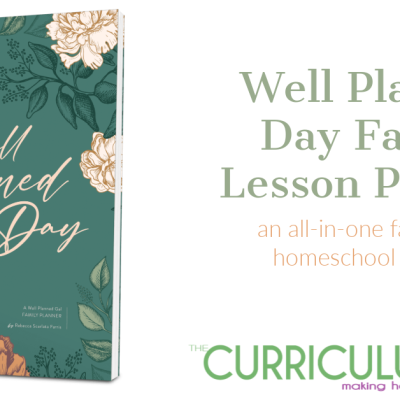 Well Planned Day Family Homeschool Planner