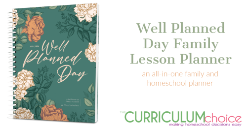 The Well Planned Day Family Homeschool Planner allows you to plan your homeschool for more than just one child, all in on place!