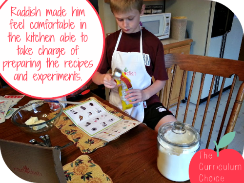 Raddish Science Box Review. Engaging Recipe Cards were easy to follow. | The Curriculum Choice