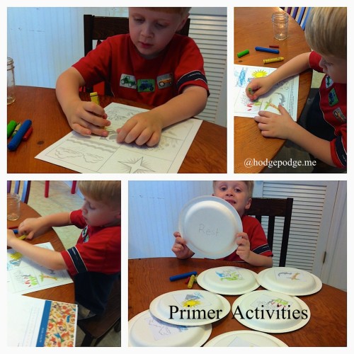 Tapestry Primer activities