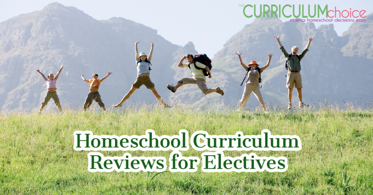 An ultimate list of homeschool curriculum reviews for electives - from art and music to logic and government and more!