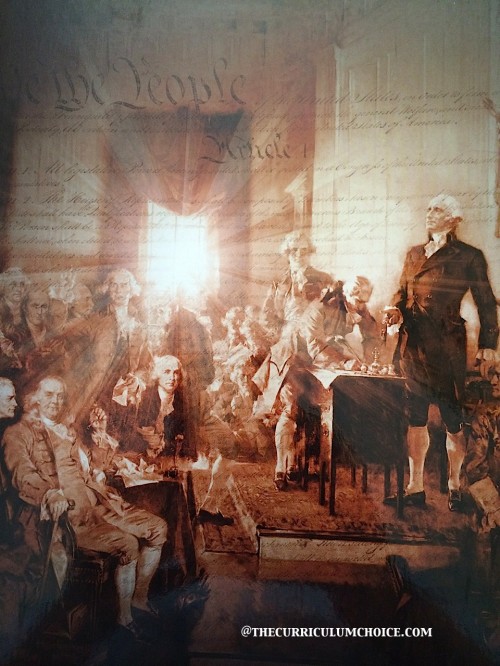 Constitutional Literacy scene of founding fathers