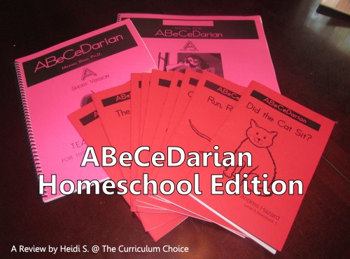 Abecedarian Reading Program Review by Heidi at The Curriculum Choice