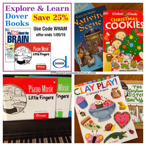 Dover Publications for Christmas and Winter Homeschool