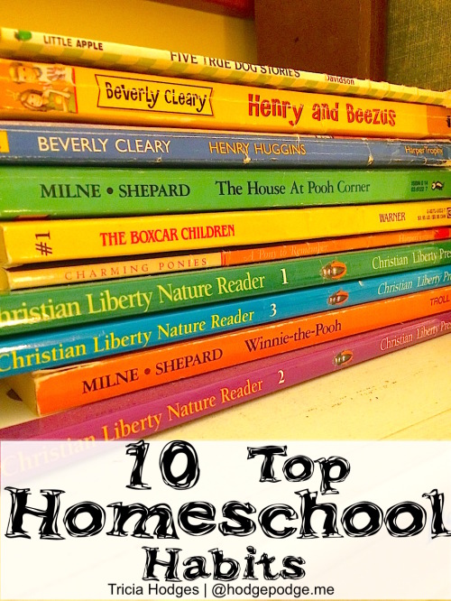 10 Successful Homeschool Habits at Hodgepodge