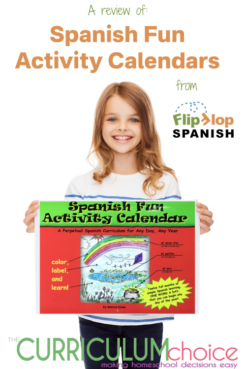 The Spanish Fun Activity Calendars are a fun Spanish Language using tool that all families members can enjoy!