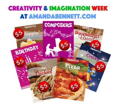 AmandaBennett.com Creativity and Imagination Week