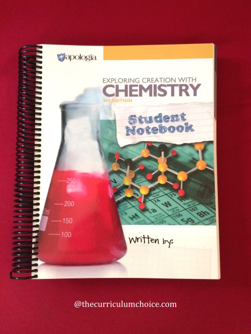 Apologia Chemistry Student Notebook Review