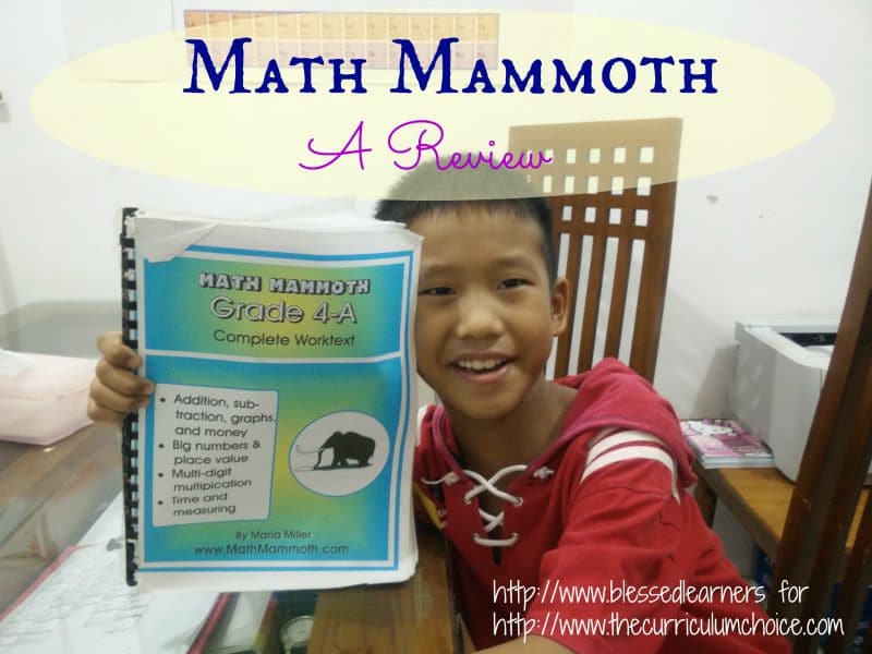 Math Mammoth - A Review