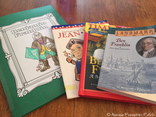 Benjamin Franklin Lap-Pak by Homeschool in the Woods - Review at The Curriculum Choice