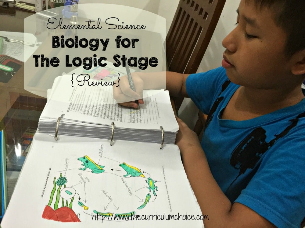 Elemental Science Biology for The Logic Stage {Review} Biology for The Logic Stage is a 36 week classical science curriculum covering the study of plants, animal life, and the human body. A review from The Curriculum Choice