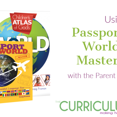 Using Passport to the World from Master Books with the Parent Lesson Planner