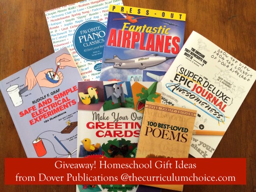 Giveaway!! Homeschool Gift Ideas from Dover Publications