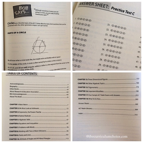 A look inside Math for the ACT