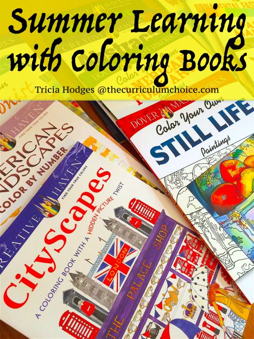 Summer Homeschool Learning with Dover Publications Coloring Books