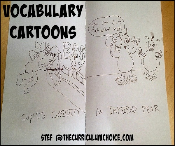 vocabular cartoons word power