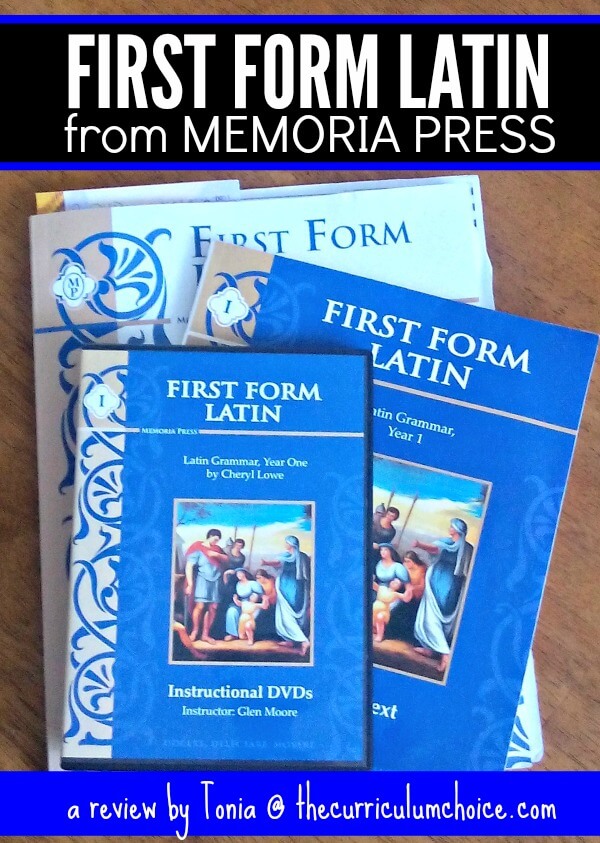 First Form Latin from Memoria Press