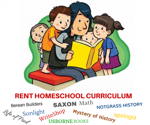 Homeschool Curriculum Rental Service is a great option for families! The best part is, this company is a family business run by a homeschooling family!