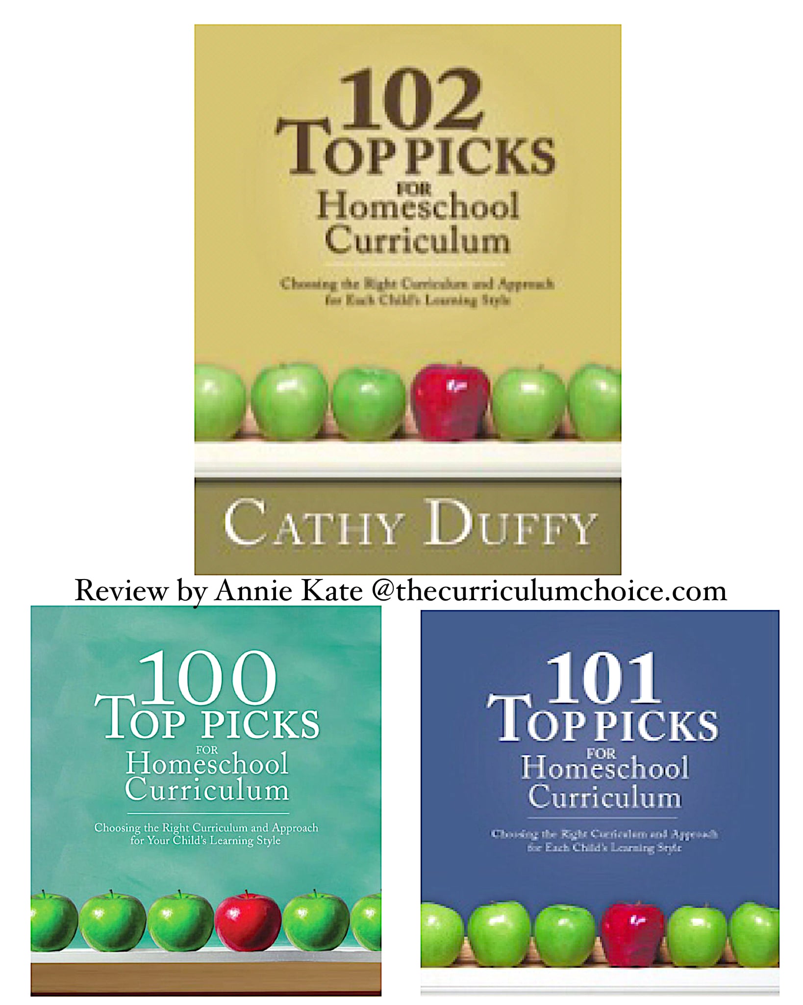 102 Top Picks for Homeschool Curriculum by Cathy Duffy