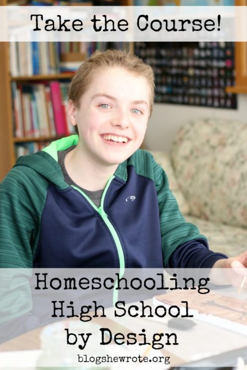 Homeschooling High School eCourses from Heather at Blog, She Wrote. The goal of these courses is to help homeschooling parents to step forward with confidence into the high school years.