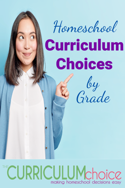 Over the years, the authors here at Curriculum Choice have written hundreds of reviews for you to peruse! Here are our Homeschool Curriculum Choices by grade for you!