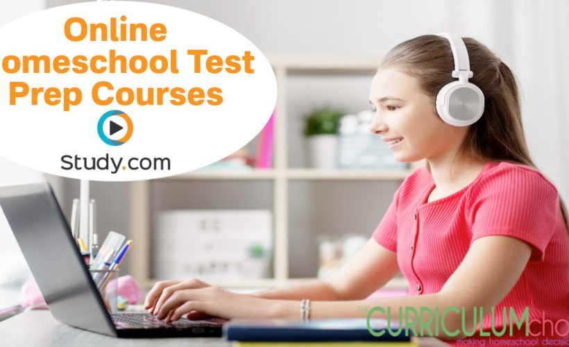 Study.com has a great variety of online homeschool test prep courses including 22,000 video lessons and resources to meet the needs of your homeschool and help with college and career planning.