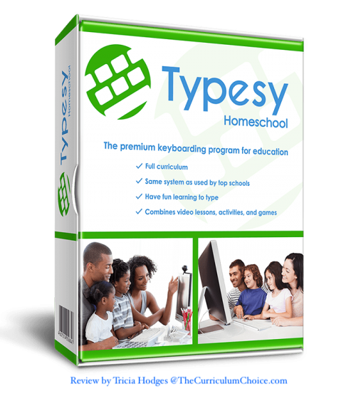 Typesy homeschool typing curriculum is such an easy and FUN way to fit in typing skills — great for the every day homeschool. We will be building keyboard skills the whole year through with homeschool typing for all ages!