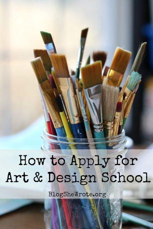 paint brushes in a jar on a table with a window in the background